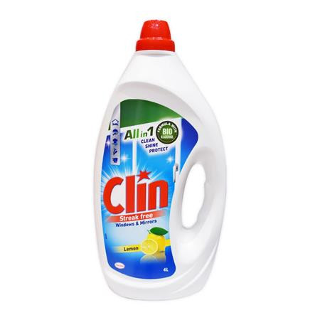 Image of Ablaktisztító, 4 l, utántöltő, CLIN, citrom