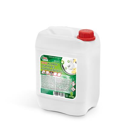Image of Általános tisztító- és fertőtlenítőszer, klórtartalmú, 5 l, CIVIS CLEAN