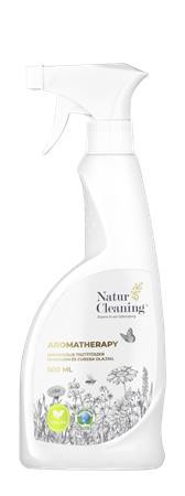 Image of Általános felülettisztítószer, aromaterápiás, 500 ml, NATURCLEANING, mandarin és cubeba olajjal