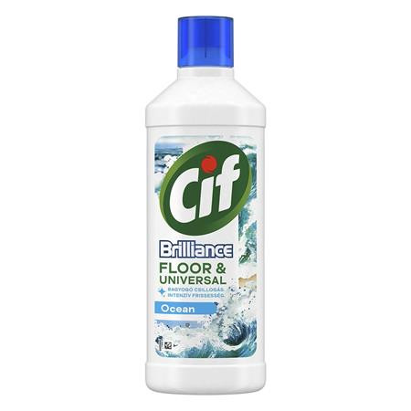 Image of Általános folyékony tisztítószer, 1,1 L, CIF "Brilliance", óceán