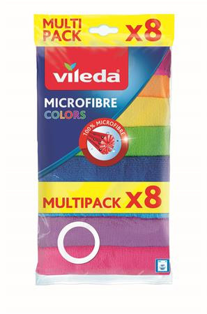 Image of Törlőkendő, mikroszállal, VILEDA "Colors"