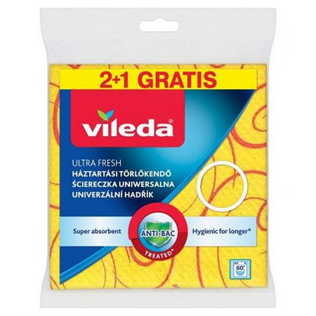 Image of Törlőkendő, 30% mikroszállal, 2+1 db, VILEDA