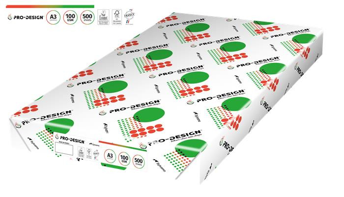 Másolópapír, digitális, A3, 100 g, PRO-DESIGN Másolópapír, digitális, A3, 100 g, PRO-DESIGN