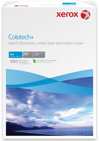 Image of Másolópapír, digitális, A4, 200 g, XEROX "Colotech"