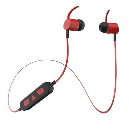 Image of Fülhallgató, vezeték nélküli, Bluetooth 5.1, mikrofonnal, MAXELL "Solid", piros