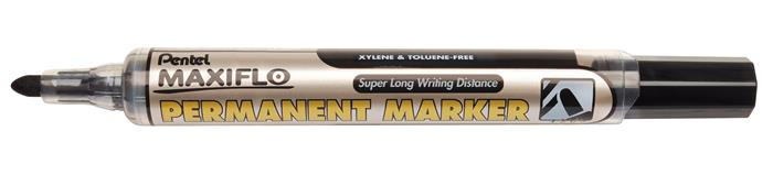 Image of Alkoholos marker, 1,5 mm, kúpos, PENTEL "Maxiflo NFL50", fekete