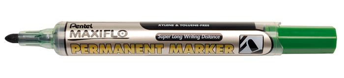Image of Alkoholos marker, 1,5 mm, kúpos, PENTEL "Maxiflo NFL50", zöld