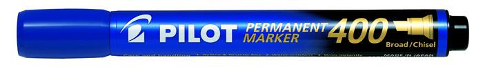 Image of Alkoholos marker, 1,5-4 mm, vágott, PILOT "Permanent Marker 400", kék