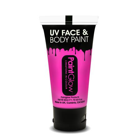 Image of Arc- testfesték, UV fényben fluoreszkáló, 50 ml, neon rózsaszín