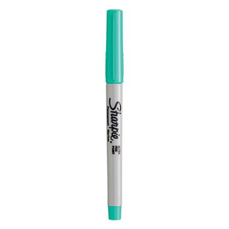 Image of Alkoholos marker, 0,5 mm, kúpos, SHARPIE "Ultra Fine Point", mentazöld