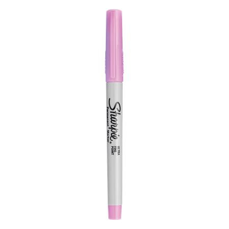 Image of Alkoholos marker, 0,5 mm, kúpos, SHARPIE "Ultra Fine Point", pink