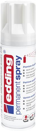 Image of Akrilfesték spray, 200 ml, EDDING "5200", fényes fehér
