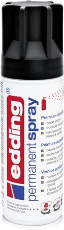 Image of Akrilfesték spray, 200 ml, EDDING "5200", matt fekete