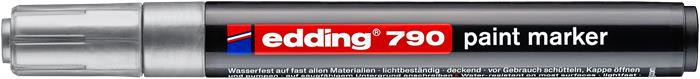 Lakkmarker, 2-3 mm, EDDING "790", ezüst Lakkmarker, 2-3 mm, EDDING "790", ezüst