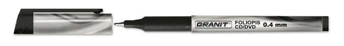 Image of Alkoholos marker, OHP, 0,4 mm, GRANIT "M854", fekete