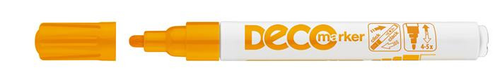 Lakkmarker, 2-4 mm, ICO "Decomarker" narancssárga Lakkmarker, 2-4 mm, ICO "Decomarker" narancssárga