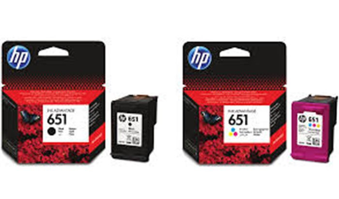Image of C2P10AE Tintapatron Deskjet Ink Advantage 5575 nyomtatóhoz, HP 651, fekete, 600 oldal
