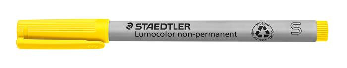 Image of Alkoholmentes marker, OHP, 0,4 mm, STAEDTLER "Lumocolor® 311 S", sárga