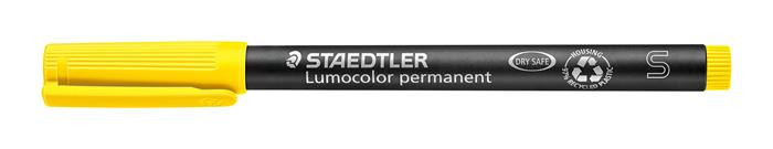 Image of Alkoholos marker, OHP, 0,4 mm, STAEDTLER "Lumocolor® 313 S", sárga