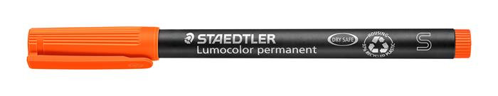 Image of Alkoholos marker, OHP, 0,4 mm, STAEDTLER "Lumocolor® 313 S", narancssárga