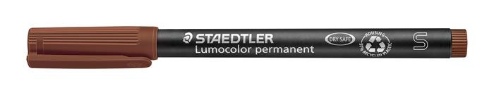 Image of Alkoholos marker, OHP, 0,4 mm, STAEDTLER "Lumocolor® 313 S", barna