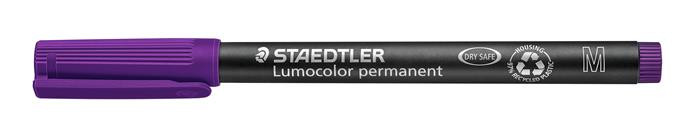 Image of Alkoholos marker, OHP, 1 mm, STAEDTLER "Lumocolor® 317 M", lila