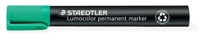 Image of Alkoholos marker, 2 mm, kúpos, STAEDTLER "Lumocolor® 352", zöld