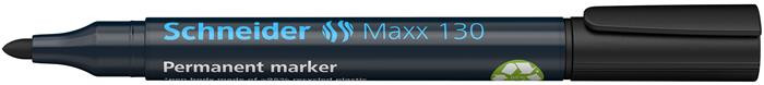 Image of Alkoholos marker, 1-3 mm, kúpos, SCHNEIDER "Maxx 130", fekete