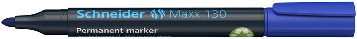 Image of Alkoholos marker, 1-3 mm, kúpos, SCHNEIDER "Maxx 130", kék