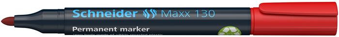 Image of Alkoholos marker, 1-3 mm, kúpos, SCHNEIDER "Maxx 130", piros