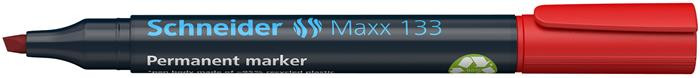Image of Alkoholos marker, 1-4 mm, vágott, SCHNEIDER "Maxx 133", piros