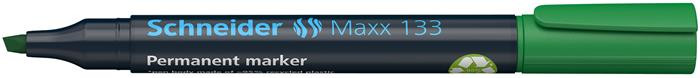 Image of Alkoholos marker, 1-4 mm, vágott, SCHNEIDER "Maxx 133", zöld