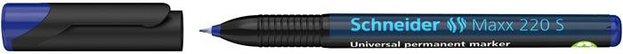 Image of Alkoholos marker, OHP, 0,4 mm, SCHNEIDER "Maxx 220 S", kék
