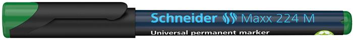 Image of Alkoholos marker, OHP, 1 mm, SCHNEIDER "Maxx 224 M", zöld