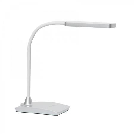 Image of Asztali lámpa, LED, szabályozható, MAUL "Pearly colour vario", ezüst