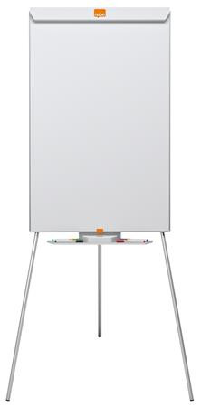 Image of Flipchart tábla, mágneses felület, 67,5x100 cm, NOBO "Essentials", fehér