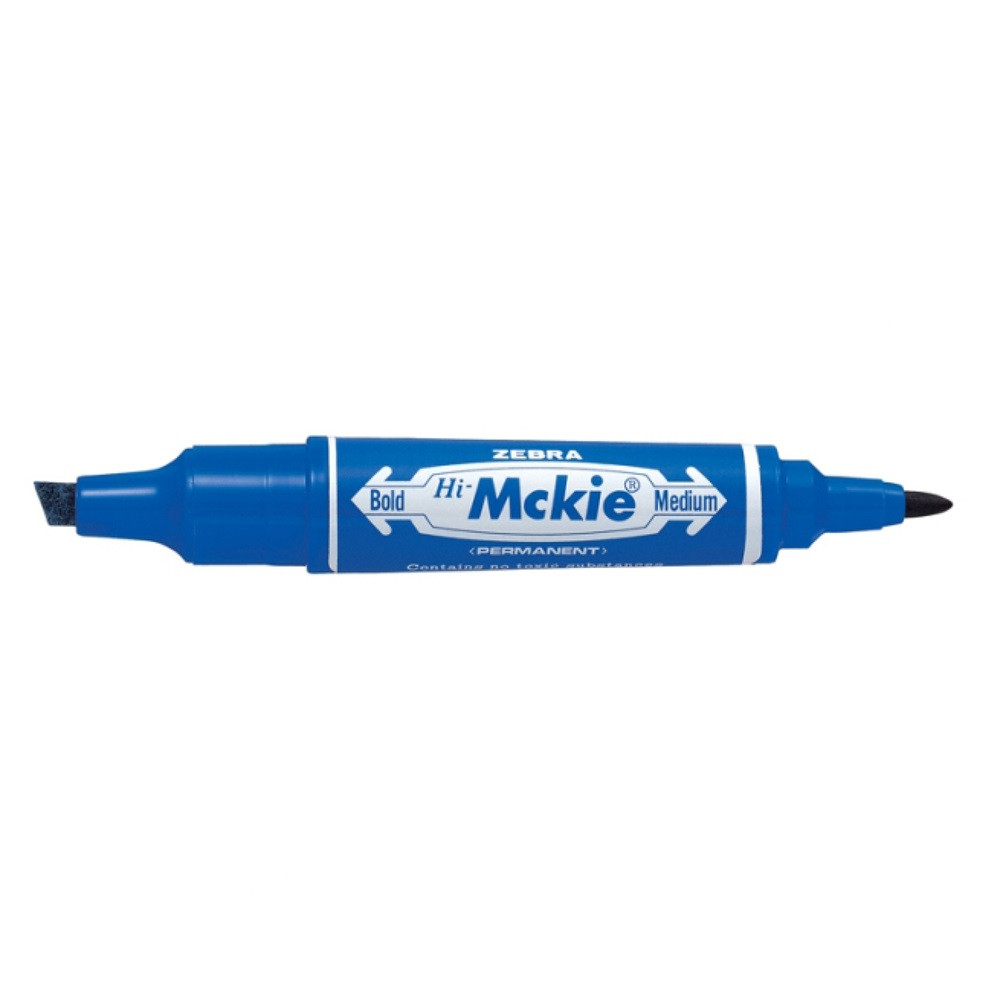 Image of Alkoholos marker Zebra HI MCKIE kék