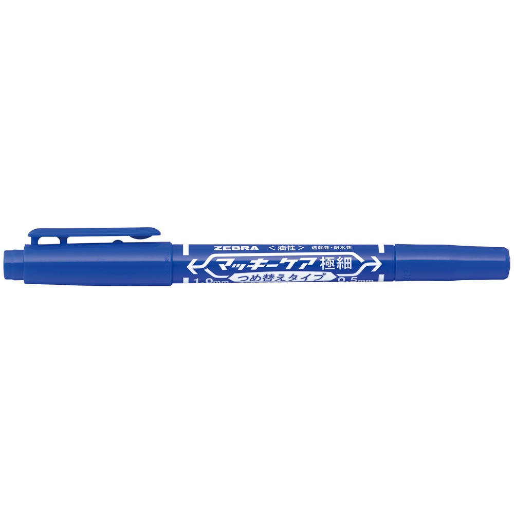 Image of Alkoholos marker Care Extra fine Zebra MCKIE kék