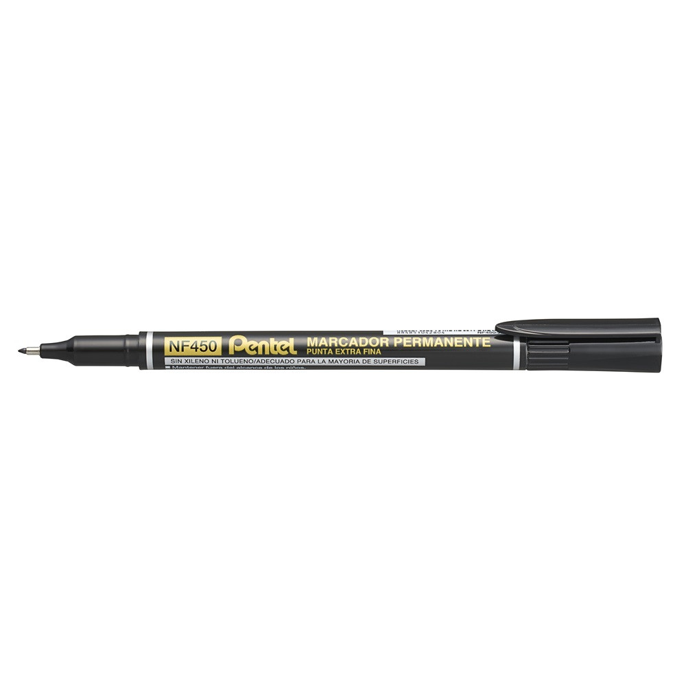 Image of Alkoholos marker 1,2mm NF450-A Pentel vékony hegyű OHP S fekete