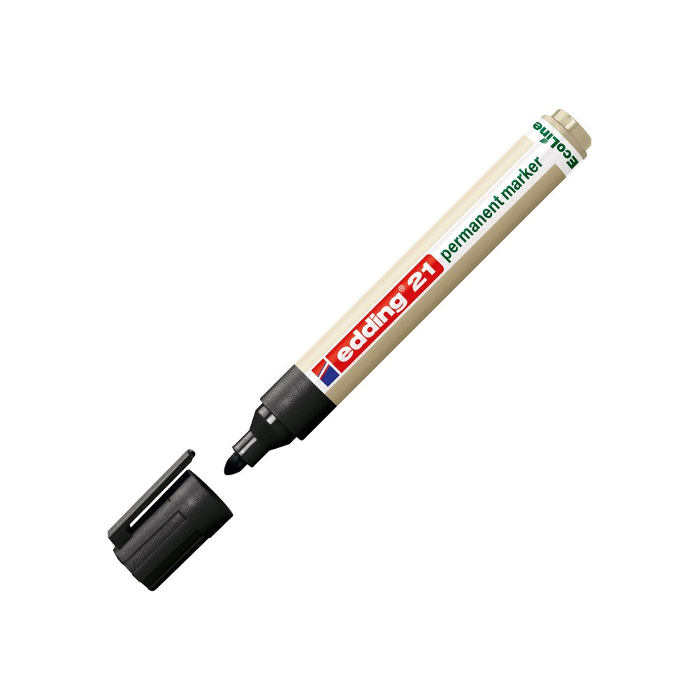 Image of Alkoholos marker 1,5-3mm, Edding 21 EcoLine fekete