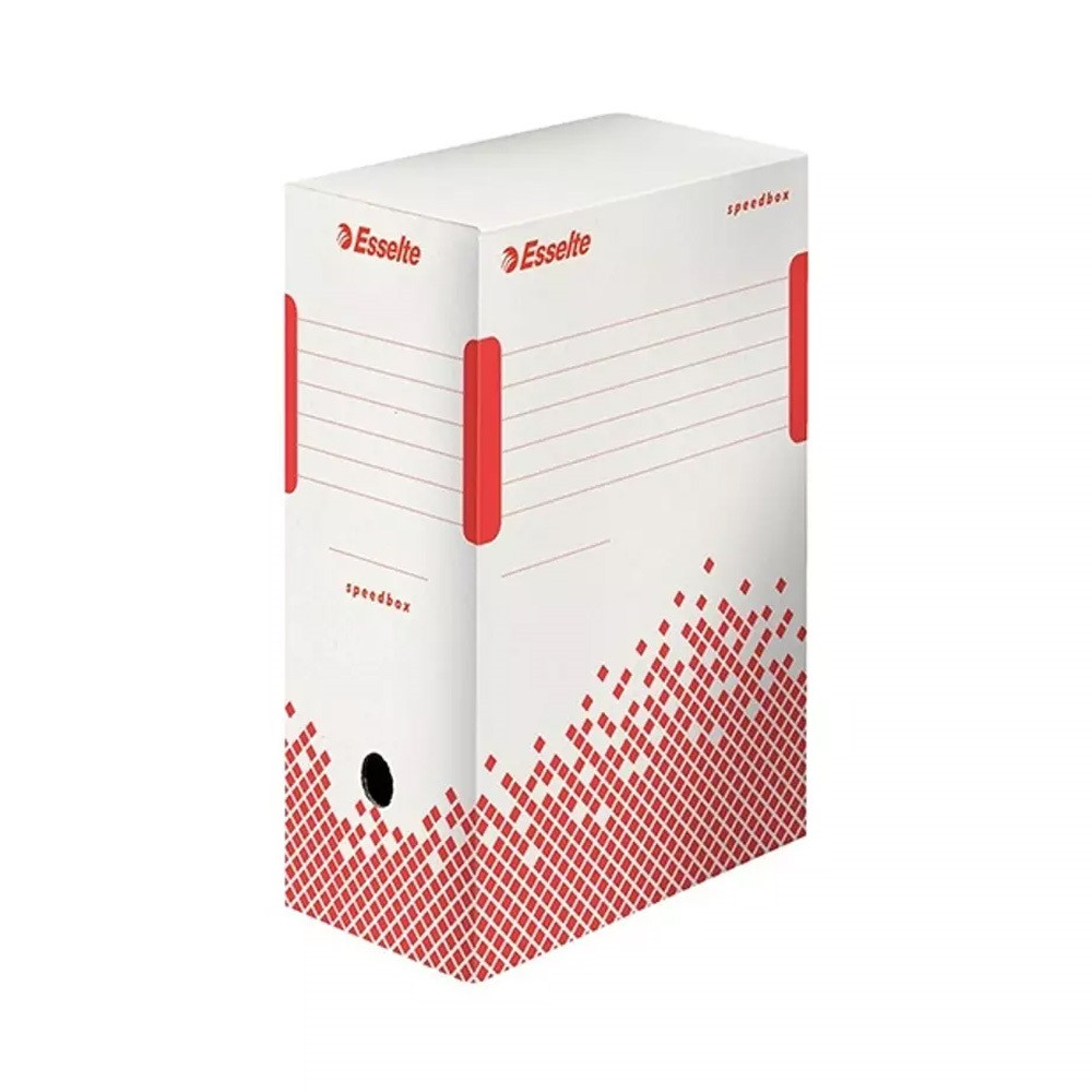 Image of Archiváló doboz A4, 150mm, újrahasznosított karton Esselte Speedbox fehér