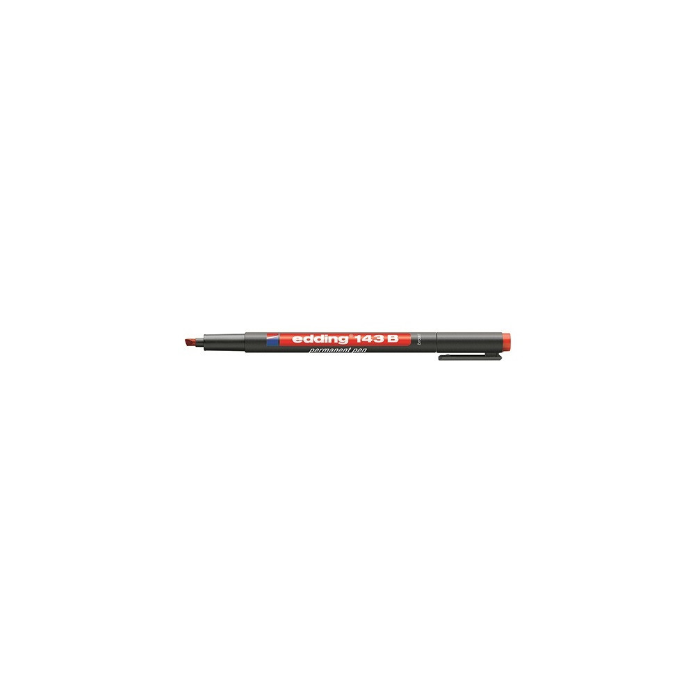 Image of Alkoholos marker 1-3mm, 143B OHP Edding piros