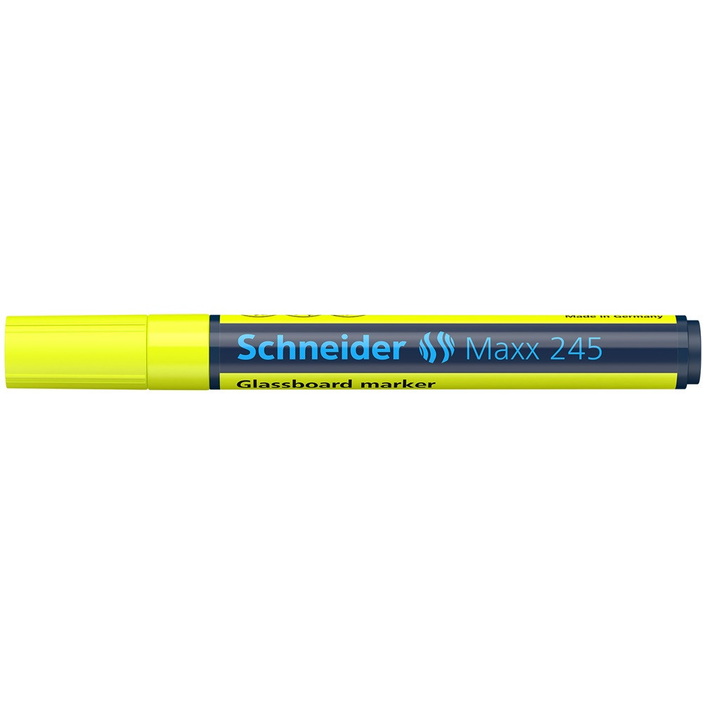 Image of Üvegtábla marker 1-3mm, Schneider Maxx 245 sárga