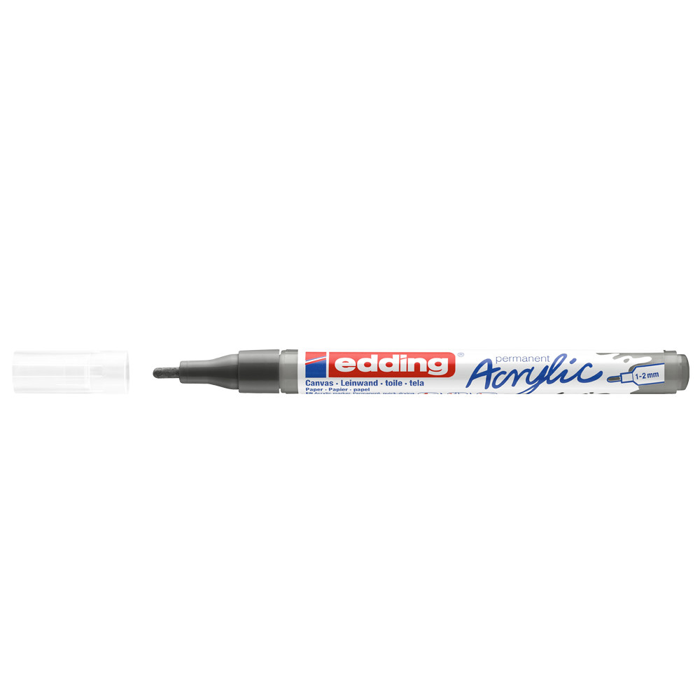 Image of Akril marker 1-2mm, Edding 5300 antracit