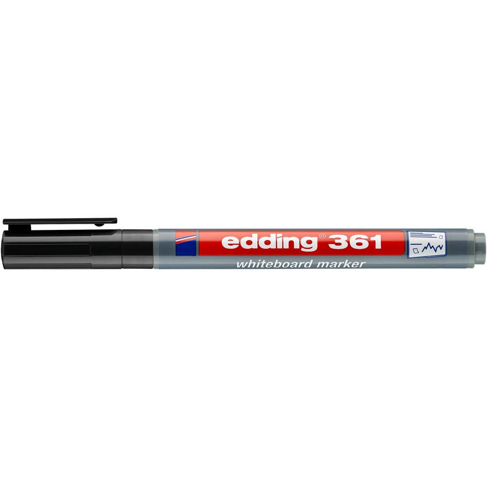 Image of Táblamarker 1mm, kerek Edding 361 piros