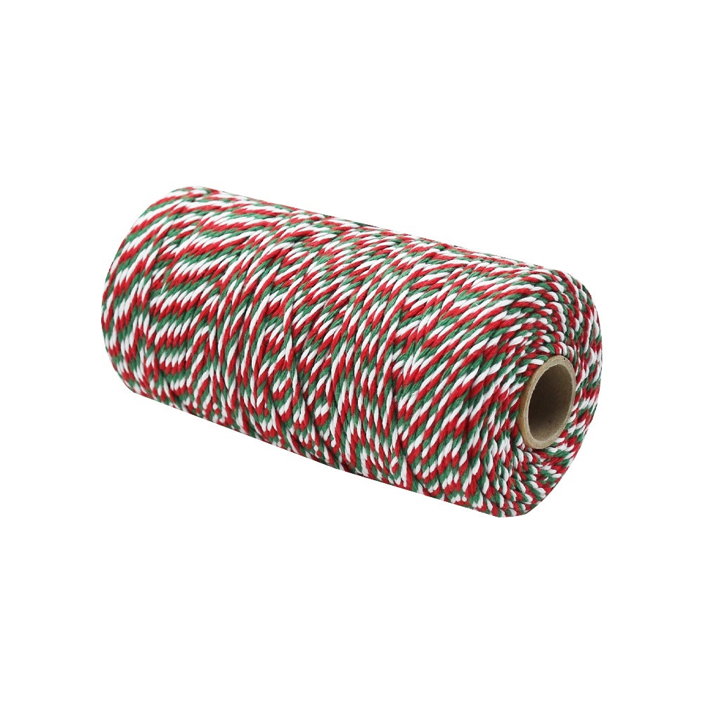 Image of Aktakötöző zsineg nemzeti színű pamut (20/6/3) 100g.