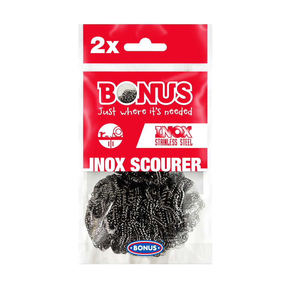 Image of Fém dörzsi spriál 2 db/csomag Bonus Inox_B088 fémsúroló