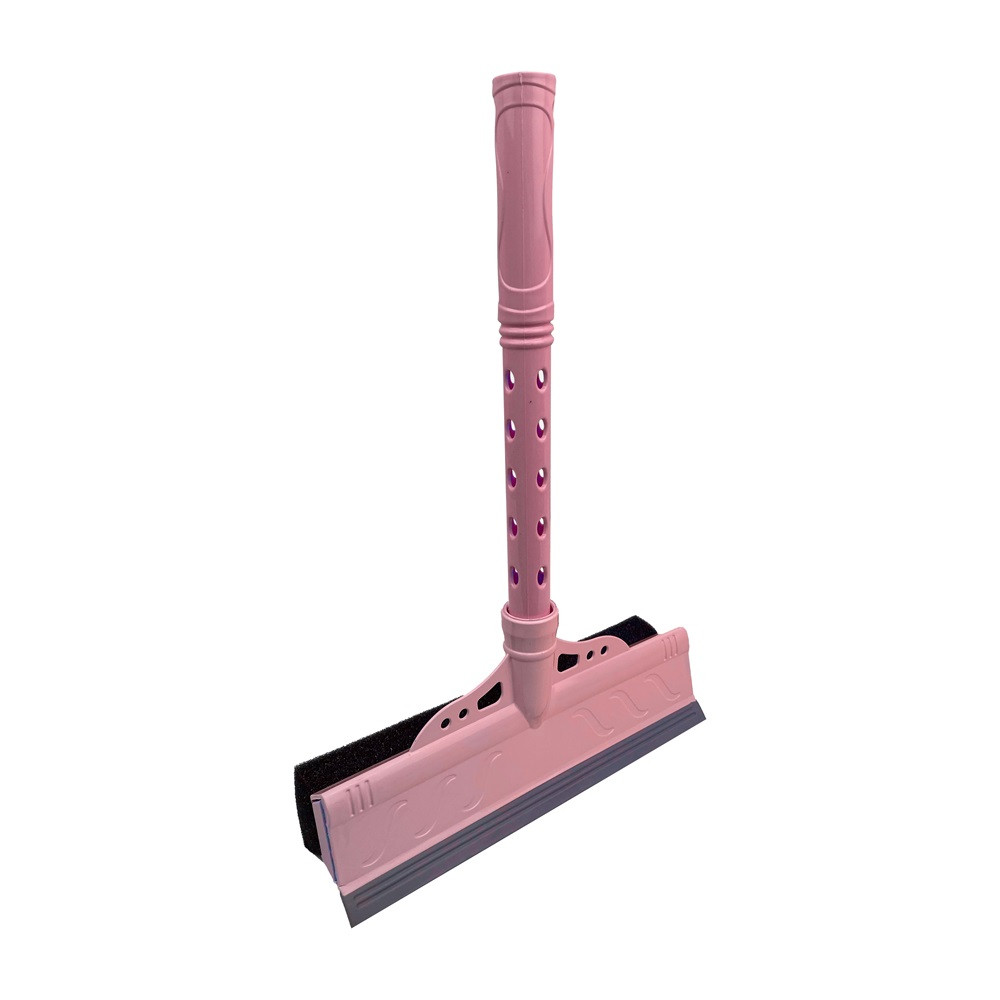 Image of Ablaklehúzó műanyag gumibetétes szivaccsal 22 cm széles_KCS2277R rózsaszín