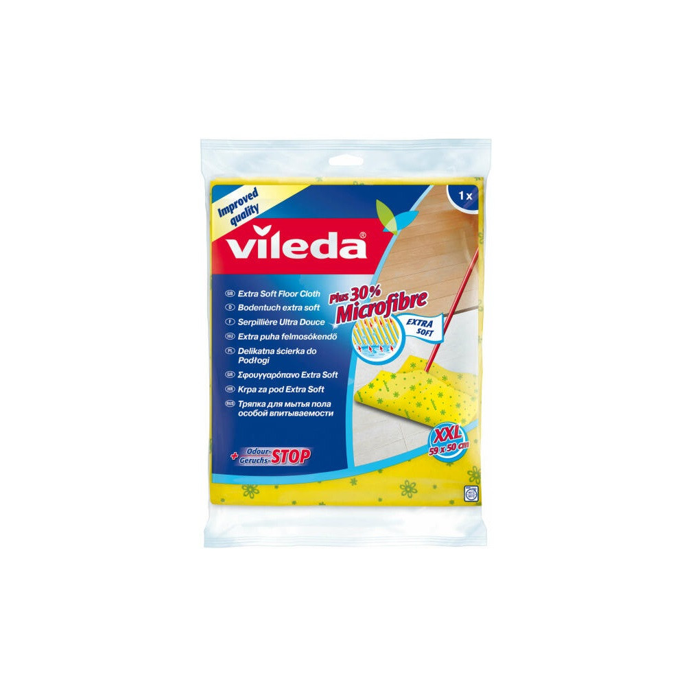 Image of Felmosókendő 30% mikroszállal XXL Vileda sárga_F03515