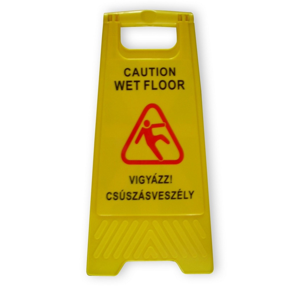 Image of Csúszásveszély figyelmeztető jelző tábla